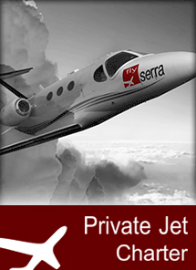 flySerra Private Jet and Air Charters brokers offer hundreds of private jets world-wide.